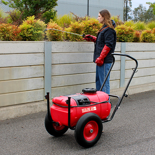Silvan Redline 55L Rechargeable Remote Control Trolley Sprayer with Twin Boom Nozzle