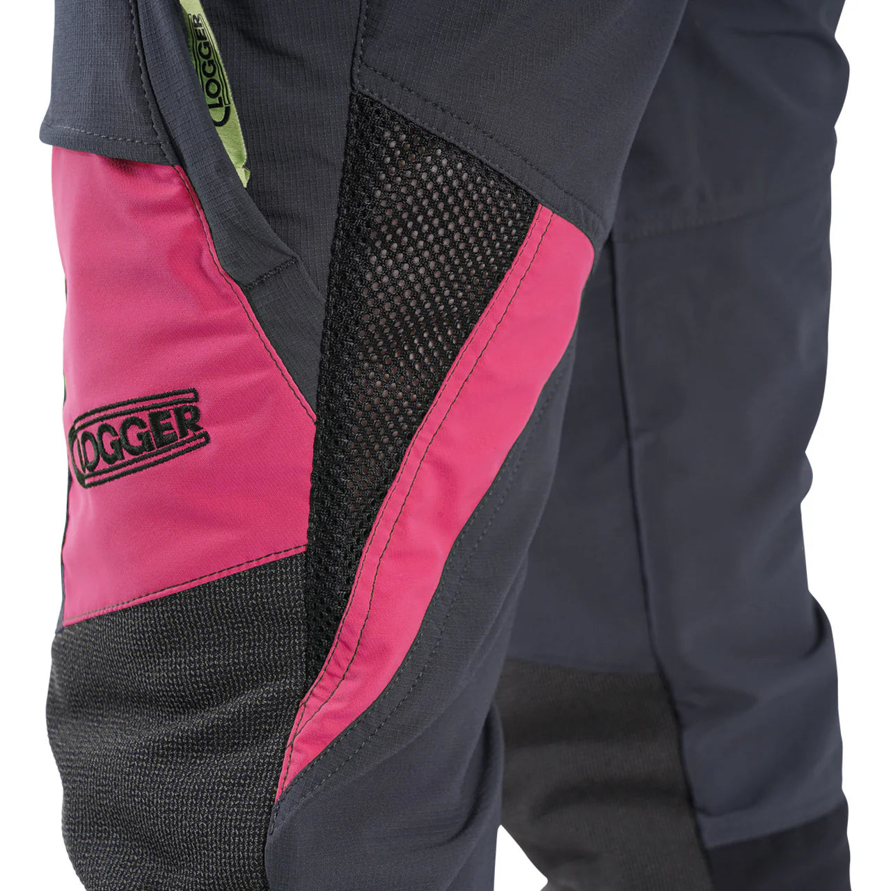 Clogger Zero Gen2 Light and Cool Men's Chainsaw Protective Pants - Limited Edition Pink