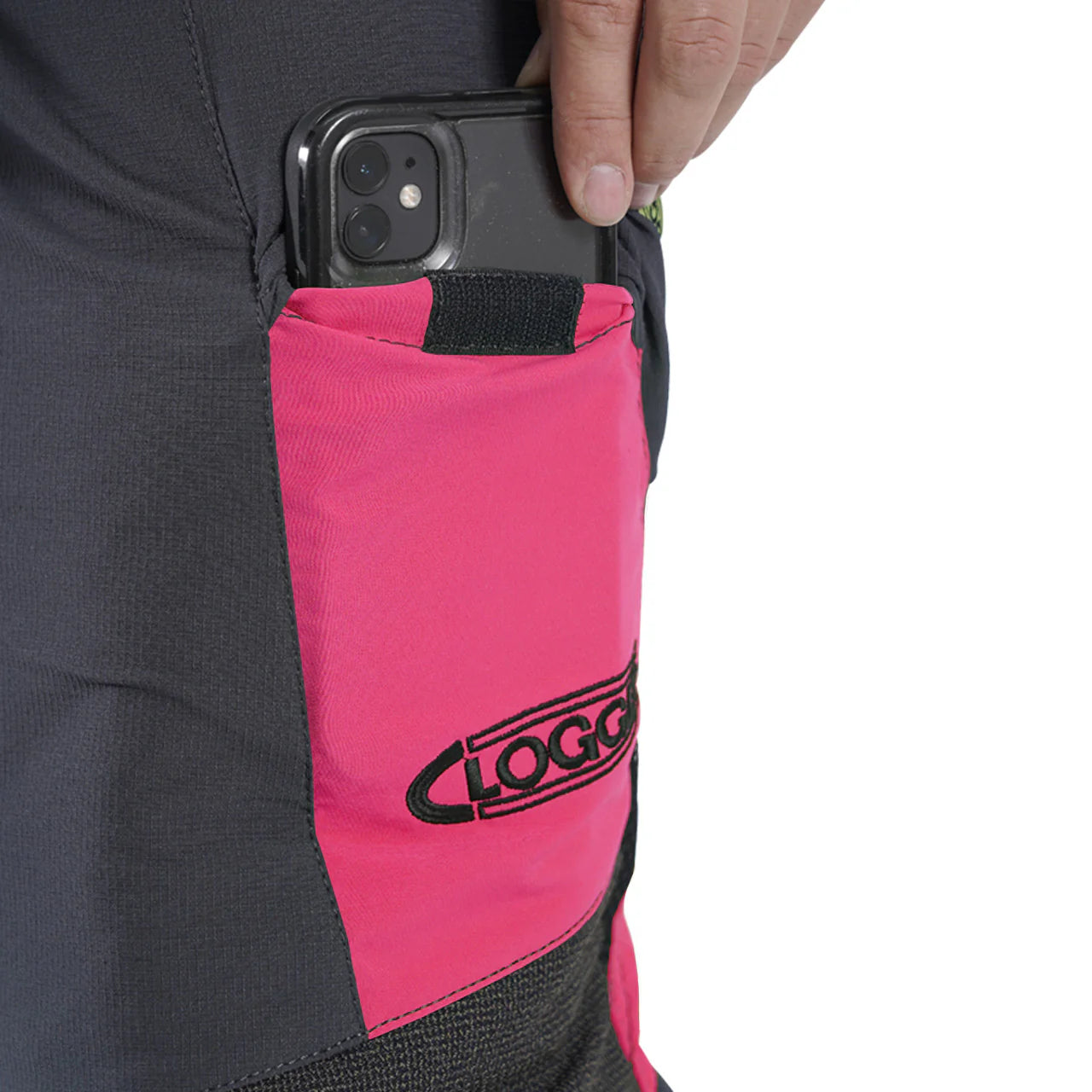 Clogger Zero Gen2 Light and Cool Men's Chainsaw Protective Pants - Limited Edition Pink
