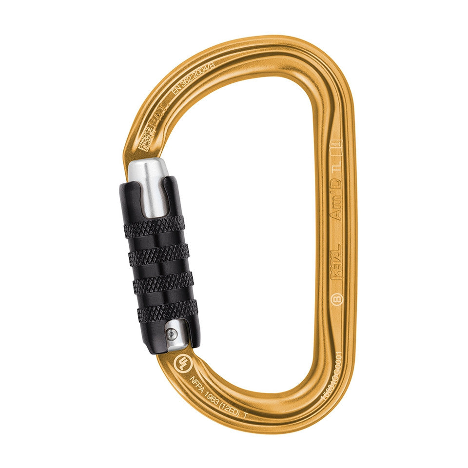 Petzl Am'D Triple-Action Double Locking Carabiner