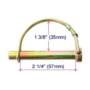 2 1/4" (57mm) Shaft Locking Pin - Single - RDO Equipment