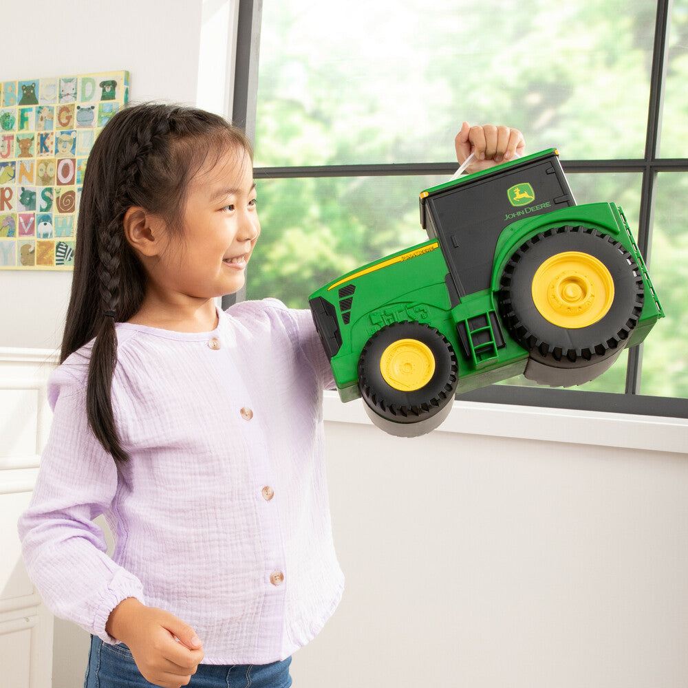 John Deere Vehicle Toy Set with Tractor Carry Case - RDO Equipment