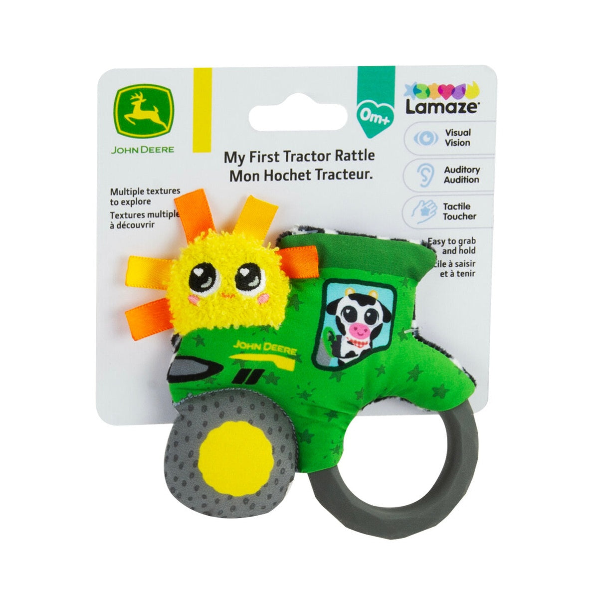 John Deere Lamaze My First Tractor Rattle Toy - RDO Equipment