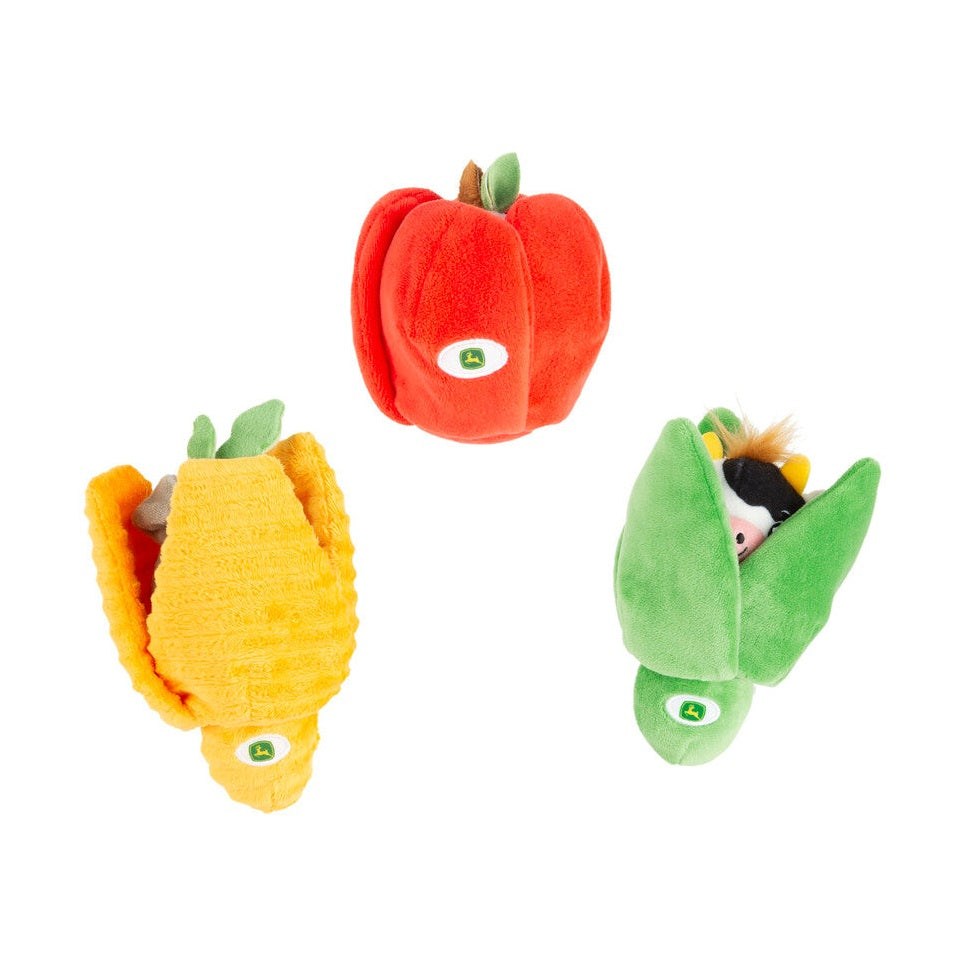 John Deere Peek-n-Peel Plush Toy Set - RDO Equipment