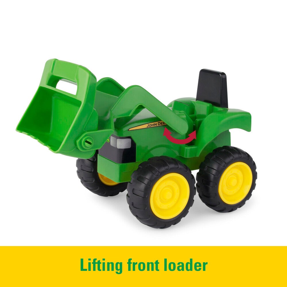 John Deere 15cm Tractor, Bucket and Spade Sand Pit Set - RDO Equipment