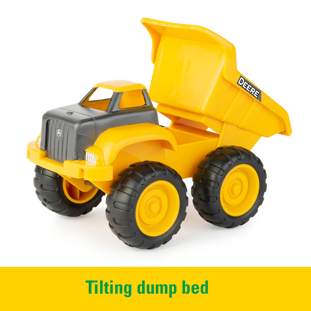 John Deere 15cm Dump Truck, Bucket and Spade Sand Pit Set - RDO Equipment