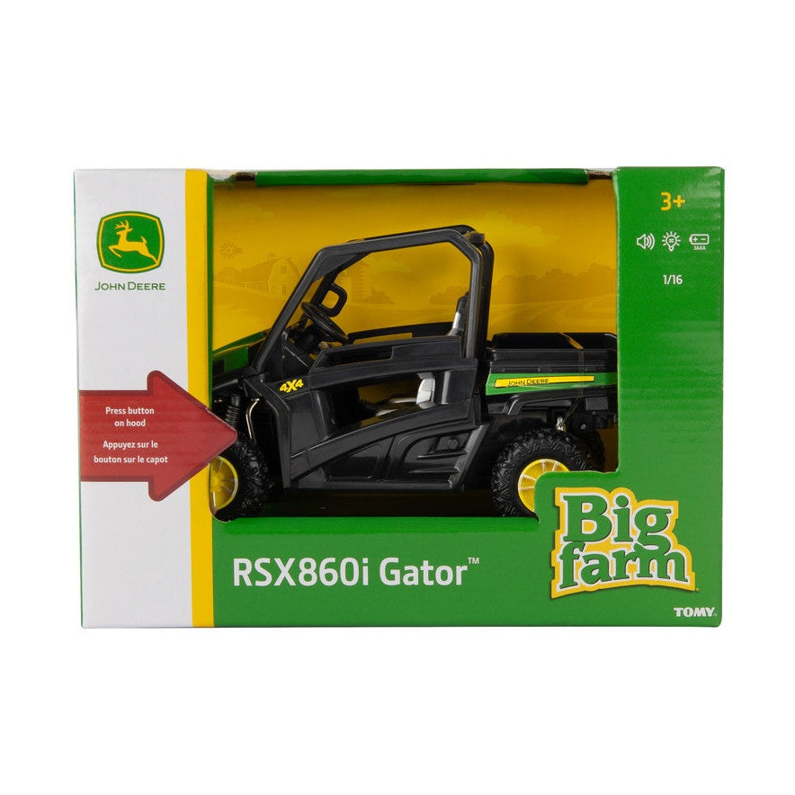 1:16 John Deere Big Farm RSX860I Gator Toy - RDO Equipment