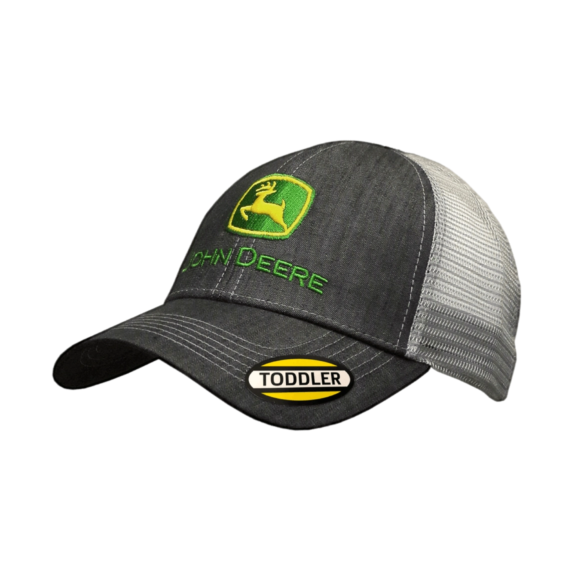 John Deere Toddler Denim Twill Trucker Cap