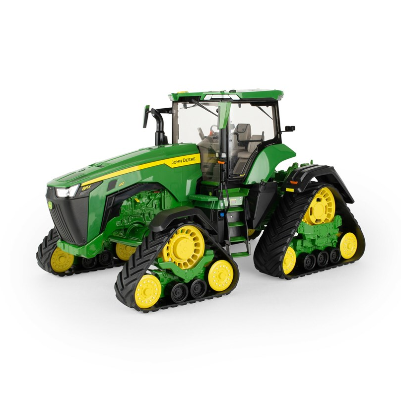John Deere 8RX 410 1:16 scale model tractor with wide tracks