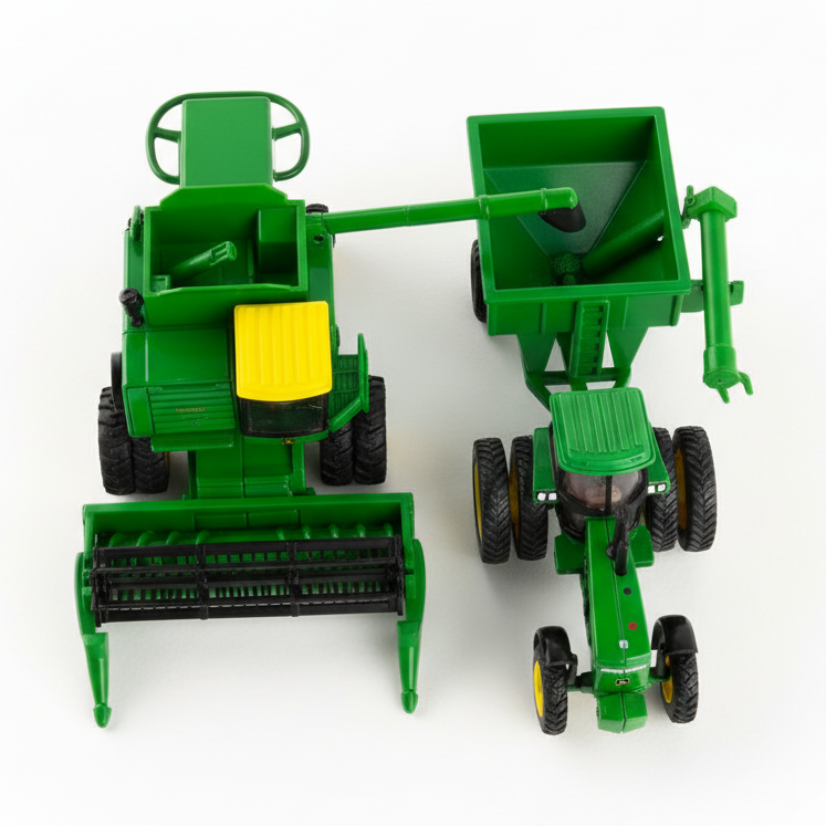 JD 7720 Harvest Set - Top View