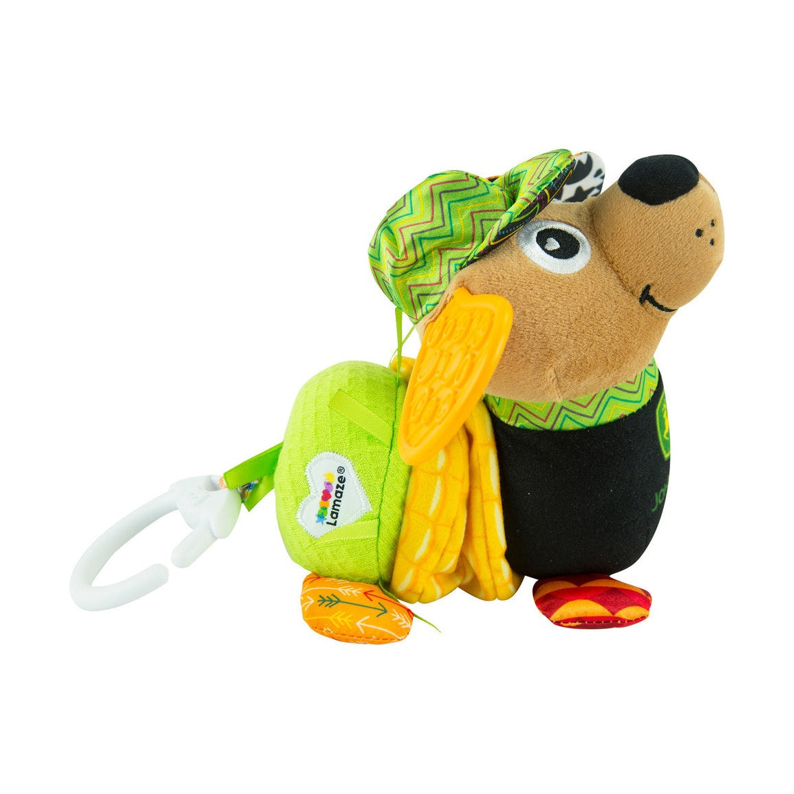 John Deere Lamaze Corn E Dogg Clip & Go Plush Toy - RDO Equipment