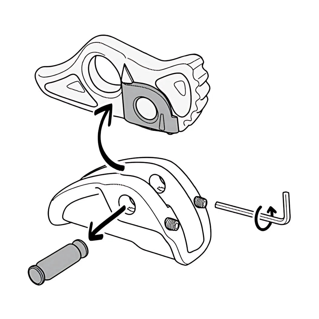 Petzl Micrograb Rope Grab Lanyard Adjuster