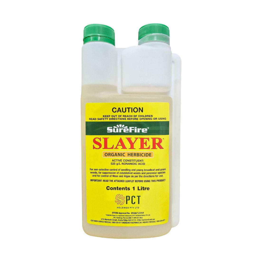 SureFire Slayer Organic Weedkiller Herbicide 1L