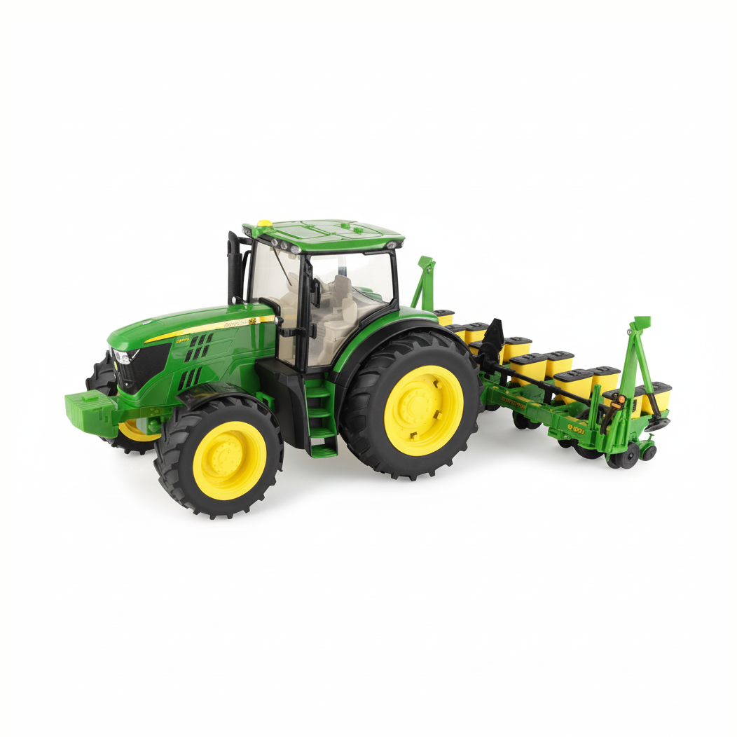 1:16 Big Farm 6210R Tractor with Planter