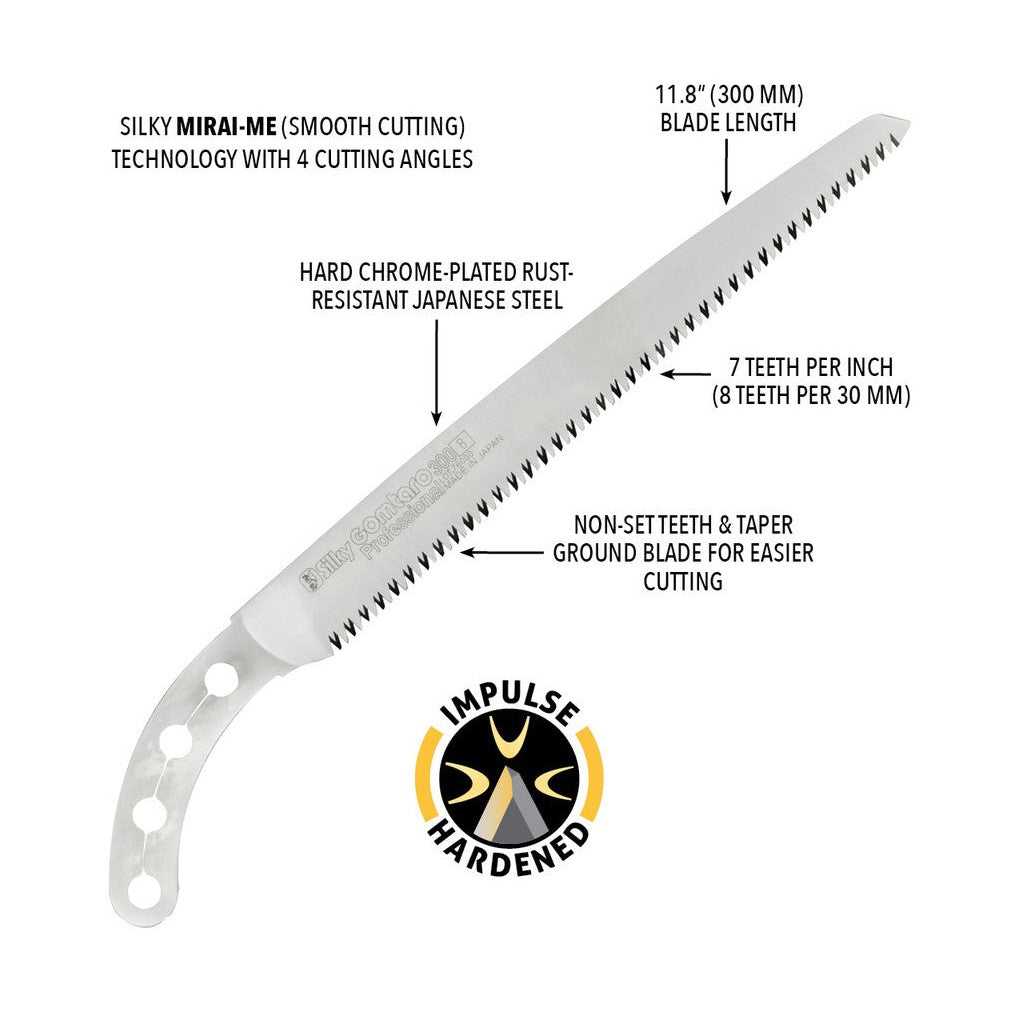 Silky Gomtaro 300mm Replacement Blade - 103-30