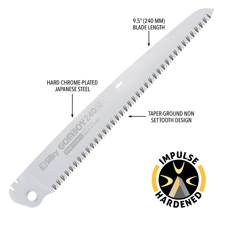 Silky Gomboy 240mm Replacement Blade - 122-24