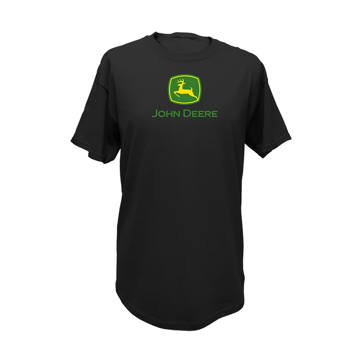 John Deere Black Men's Logo Tee
