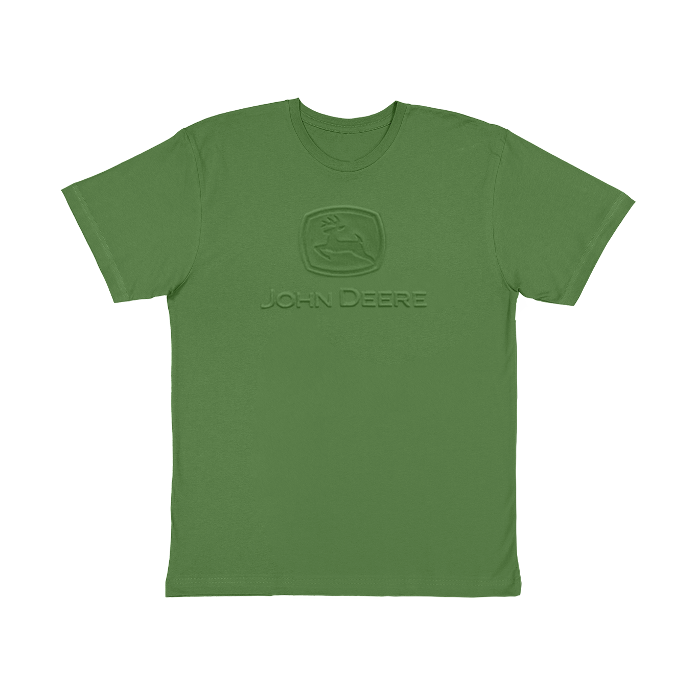 John Deere Men's Green Embossed Logo Tee - RDO Equipment