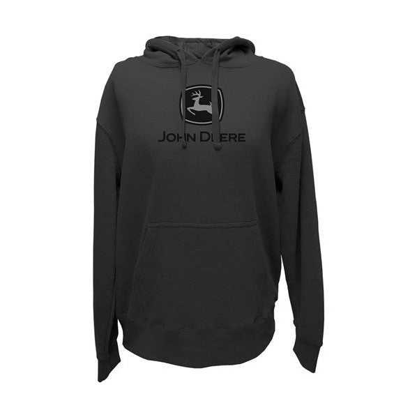 John Deere Charcoal Fleece Men's Hoodie