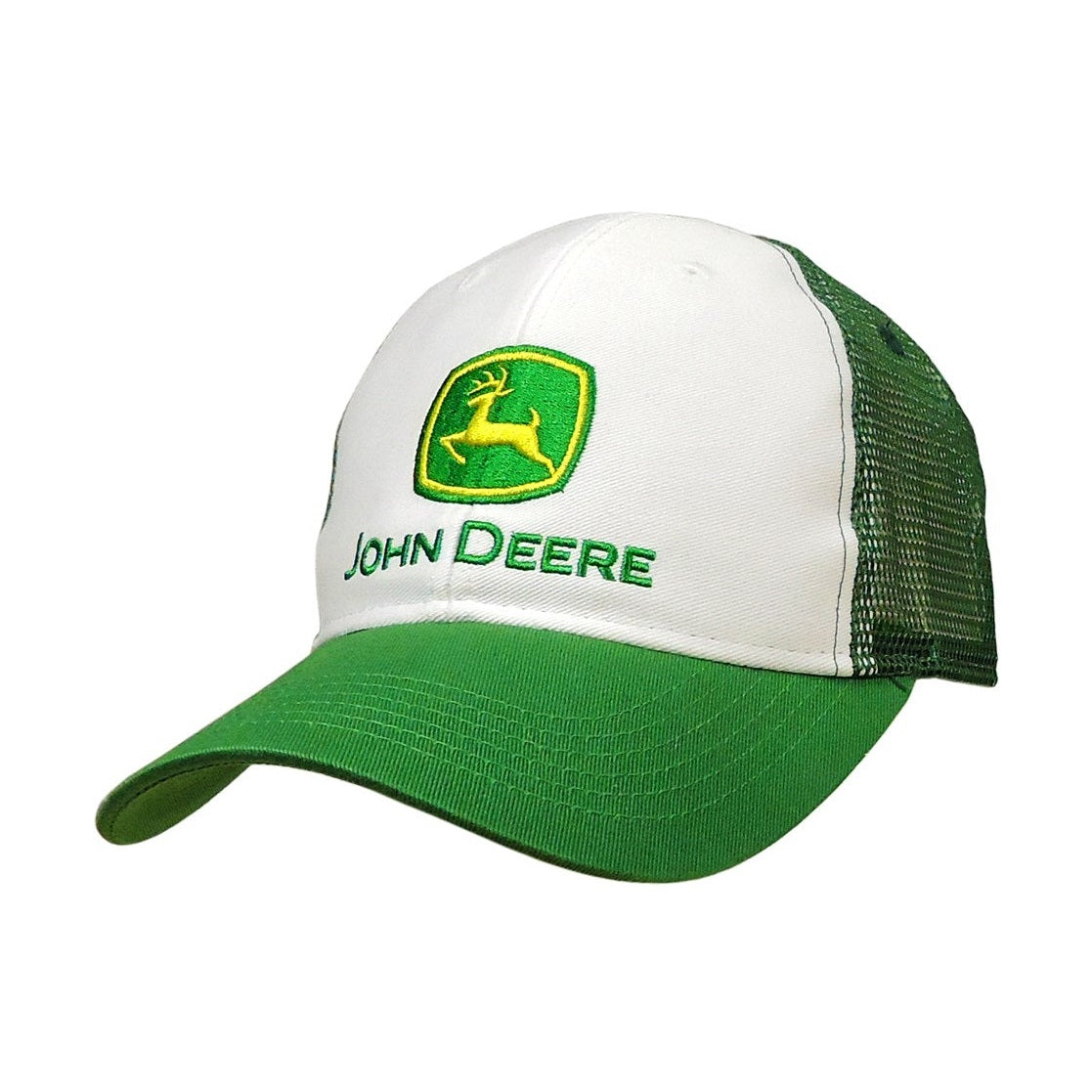 John Deere Green & White Trucker Cap - RDO Equipment