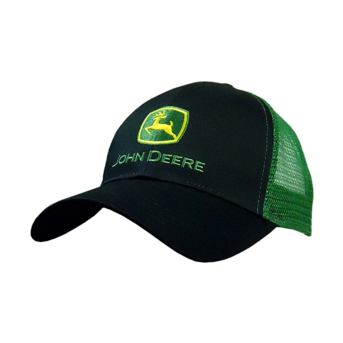 John Deere Black & Green Trucker Cap - RDO Equipment