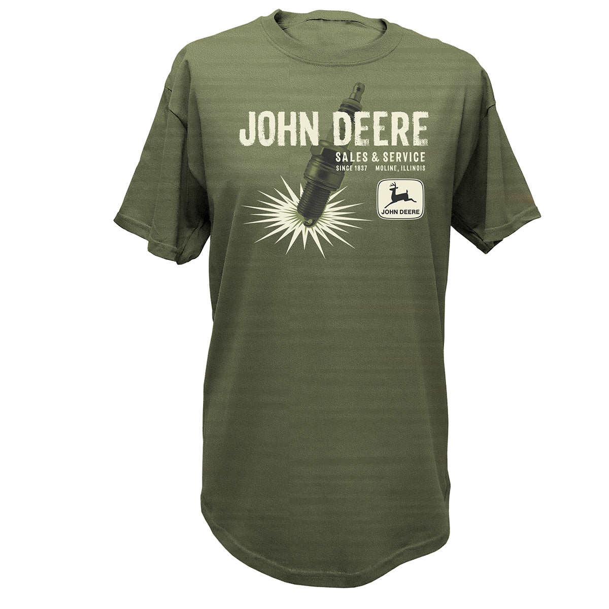 John Deere Men's Spark Plug Tee - RDO Equipment