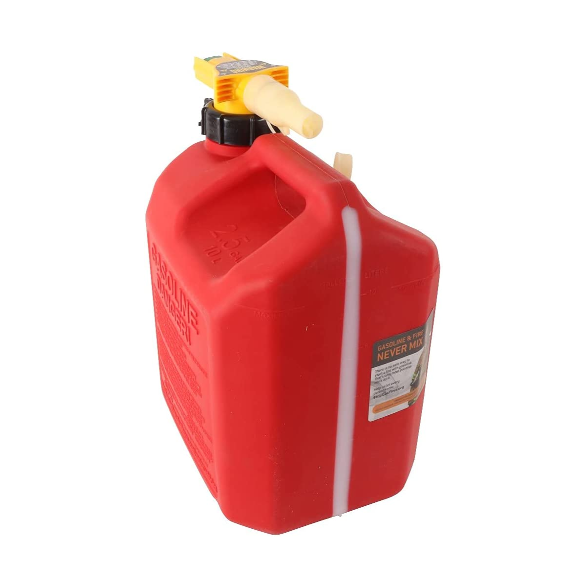 No-Spill Premium Petrol Fuel Jerry Can with Spill-Proof Nozzle - 10L - RDO Equipment