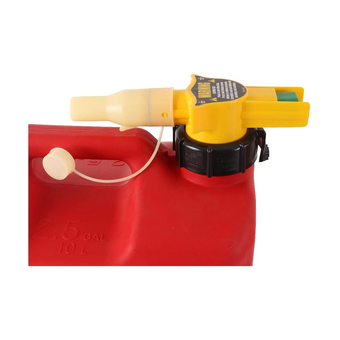 No-Spill Premium Petrol Fuel Jerry Can with Spill-Proof Nozzle - 10L - RDO Equipment