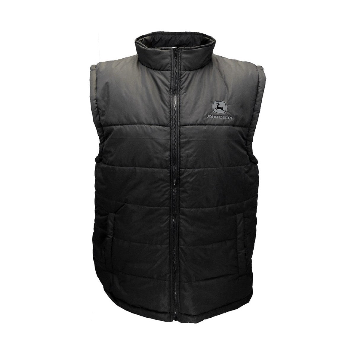 John Deere Men's Zip Puffer Vest - RDO Equipment