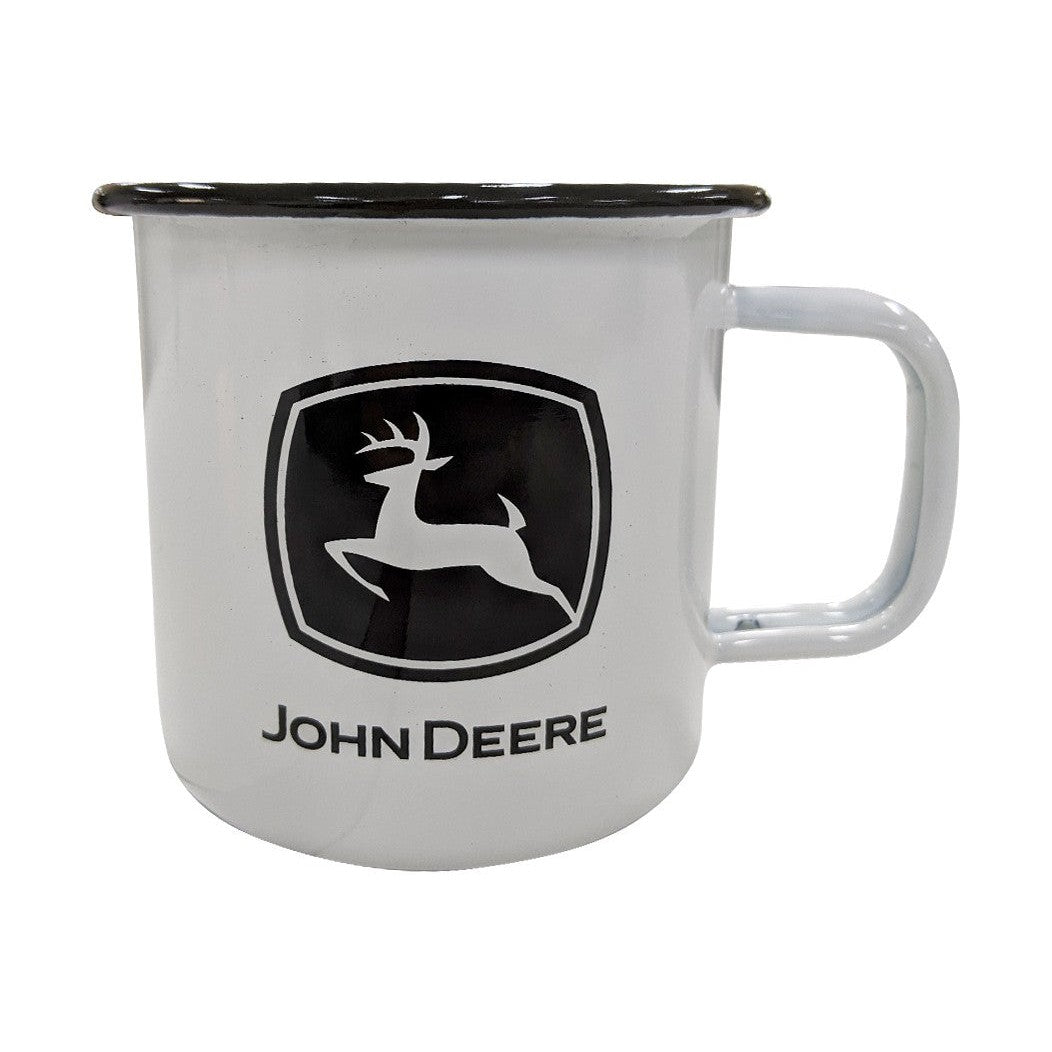 John Deere Enamel Metal Cup