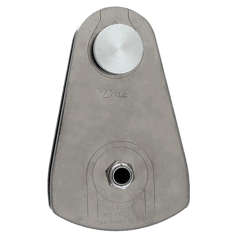 CMI 2 Ton Stainless Steel Arborist 5/8 Rigging Block