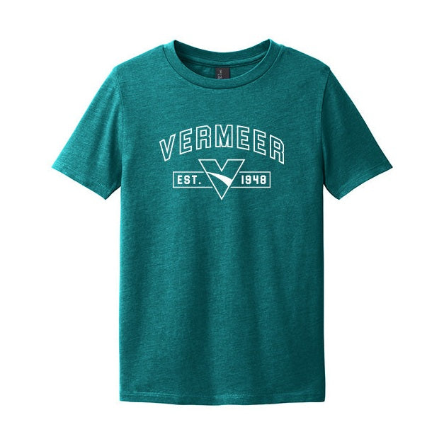 Vermeer Youth Green Blend District Tee