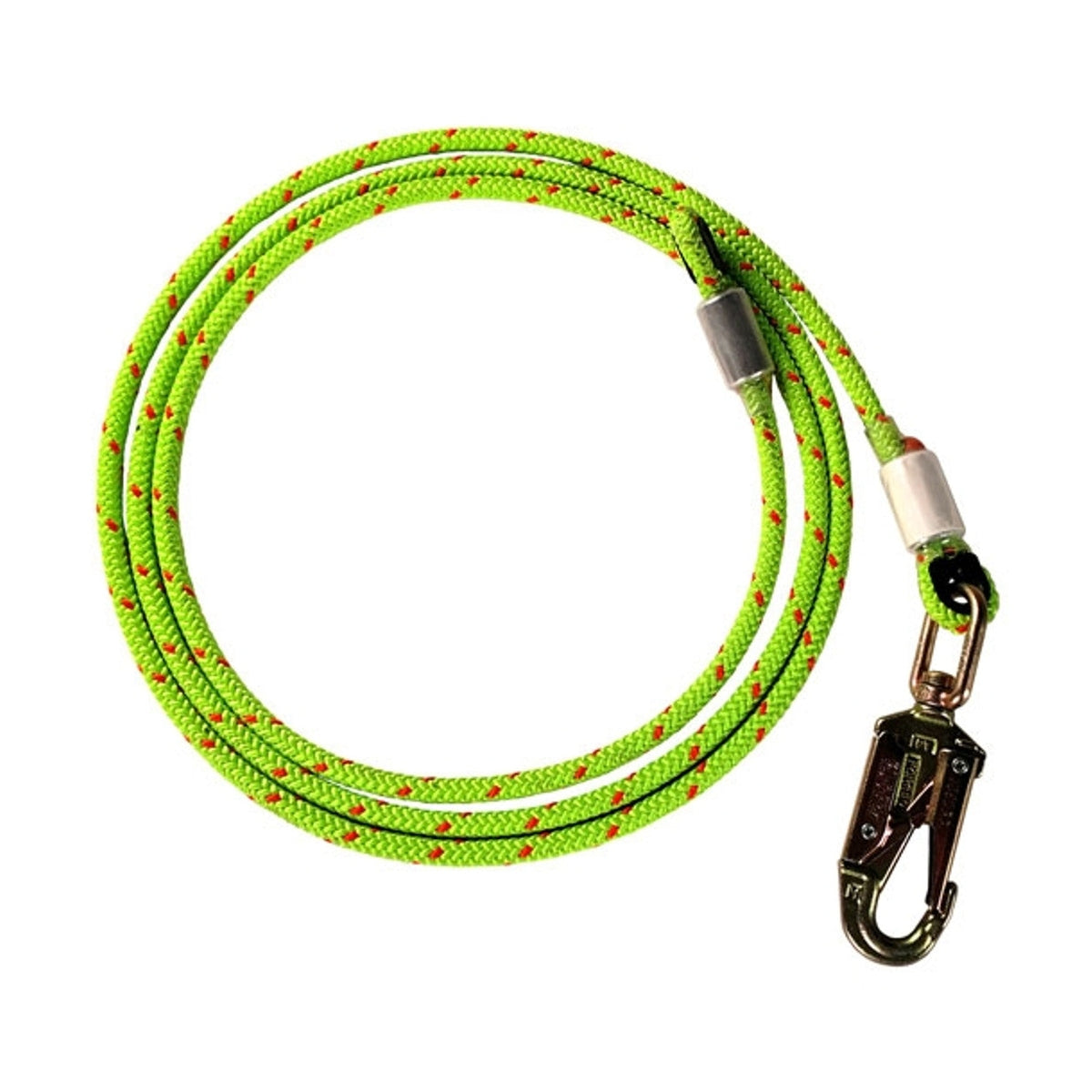 Rope Logic 1/2in Wirecore Flipline w/ Swivel Steel Snap 10ft