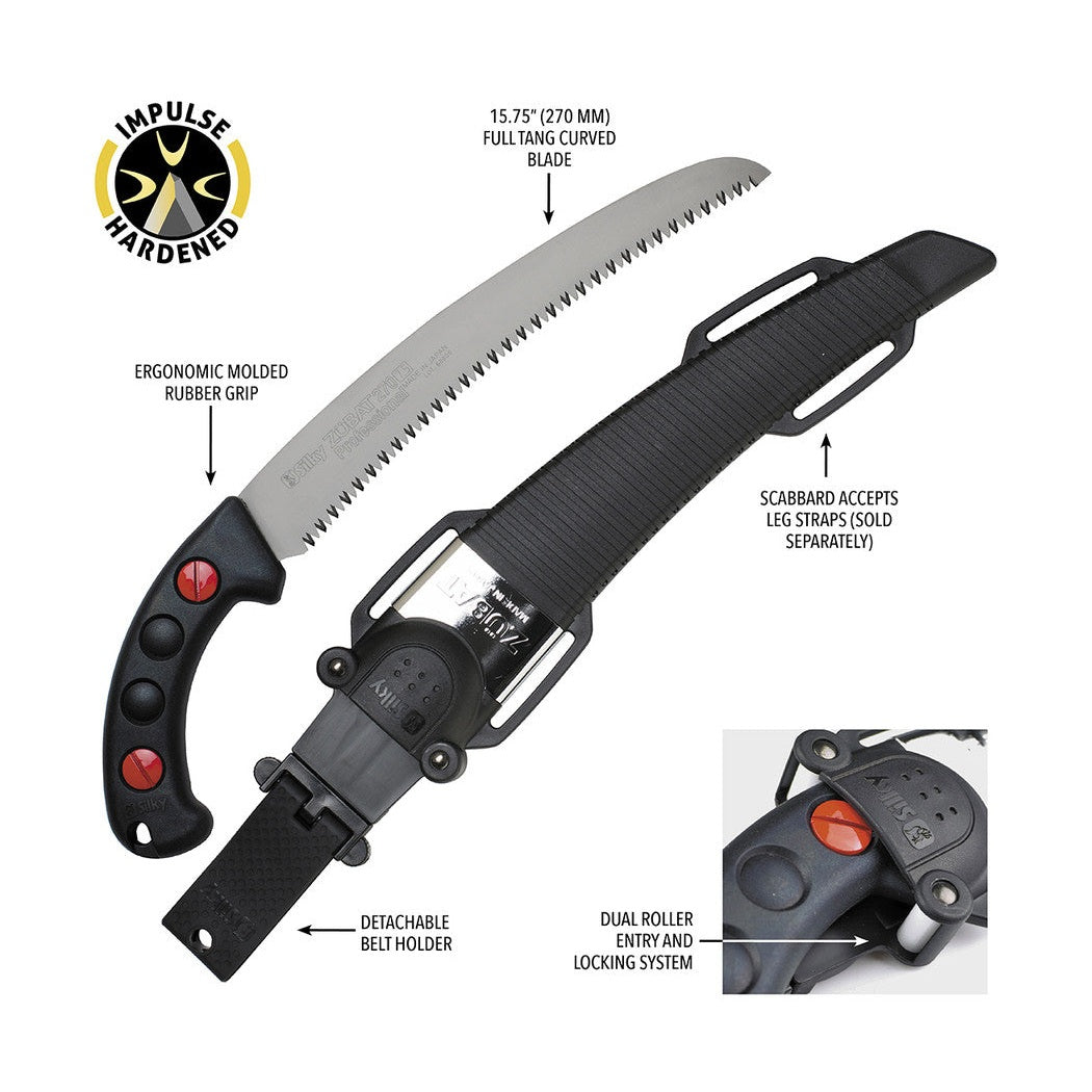 Silky Zubat 240mm Large Tooth Fixed Pruning Saw - 270-24