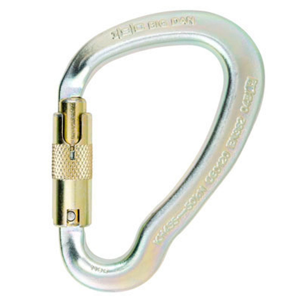 ISC BIG DAN Posi Triple-Action Double Locking Steel Carabiner
