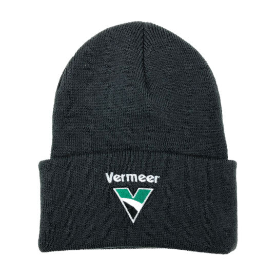 Vermeer Watchcap Black Knit Beanie - RDO Equipment