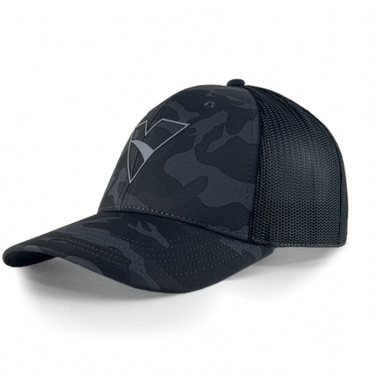Vermeer Low Profile Black Camo Trucker Cap