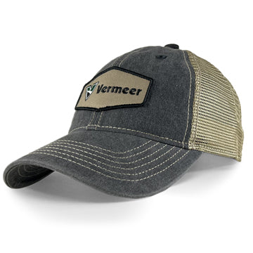 Vermeer Low Profile Twill Grey Mesh Cap