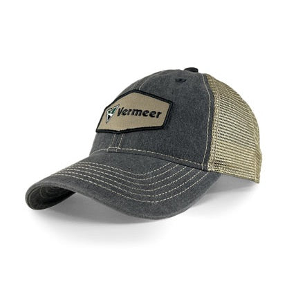 Vermeer Low Profile Twill Grey Mesh Cap