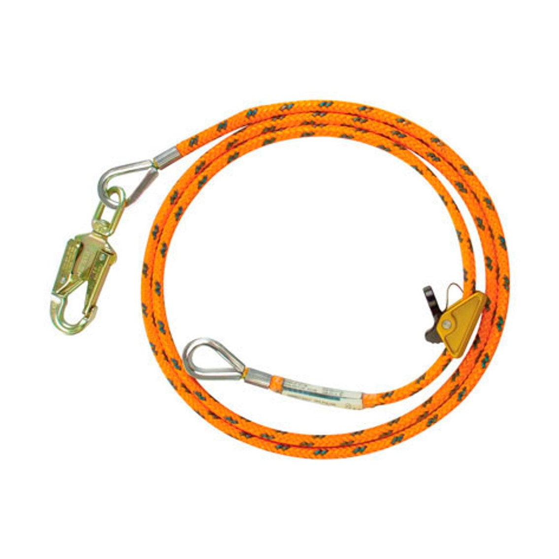 Rope Logic 1/2in Maxi-Flip Wirecore Flipline w/ RockGrab 10ft
