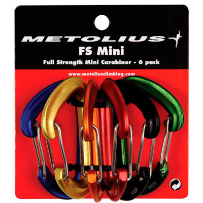 Metolius FS Mini Accessory Carabiner Set - 6 pack