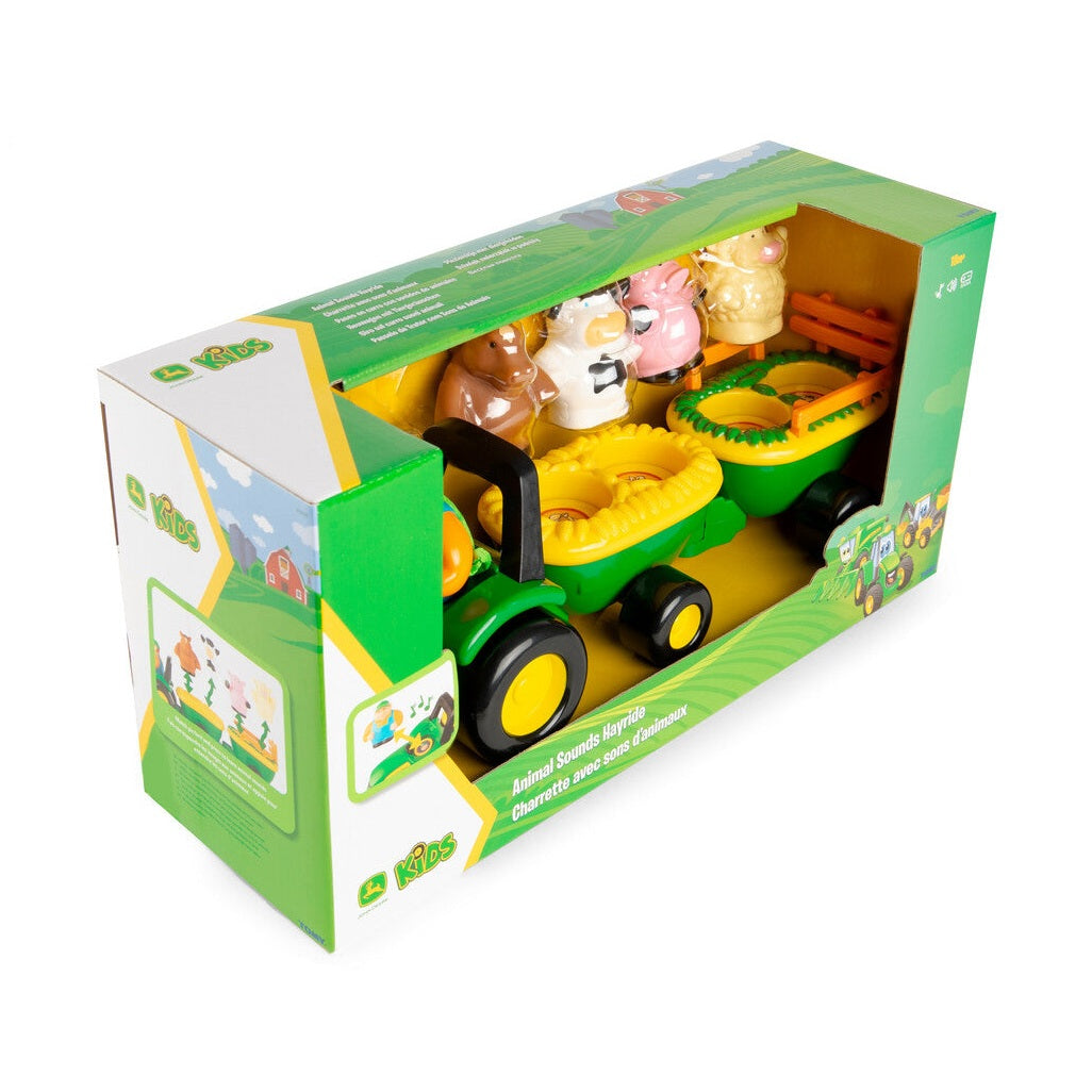 John Deere Animal Sounds Hayride (18m) Toy - RDO Equipment