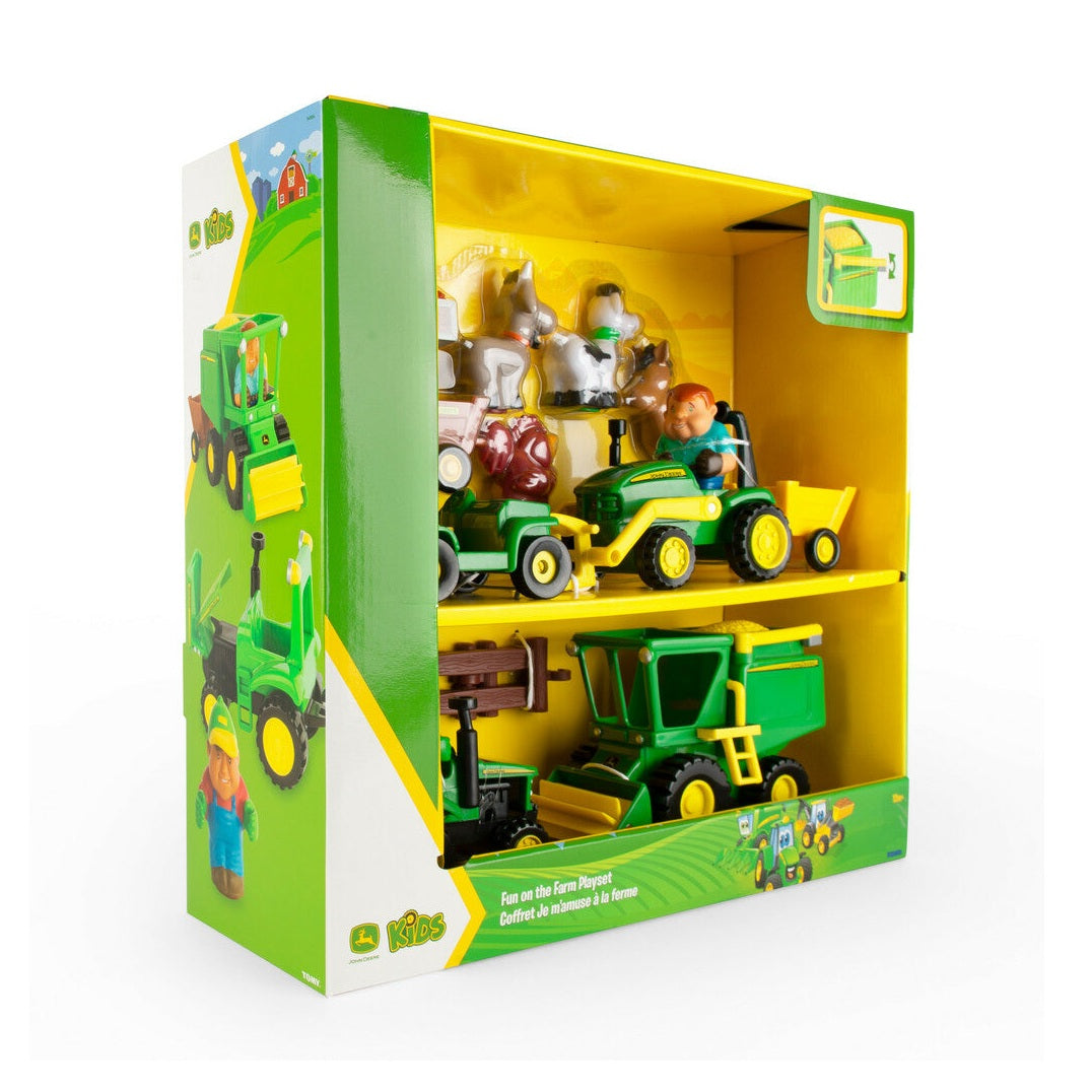 John Deere 20-Piece 1st Farming Fun – Fun on the Farm Playset Toy - RDO Equipment