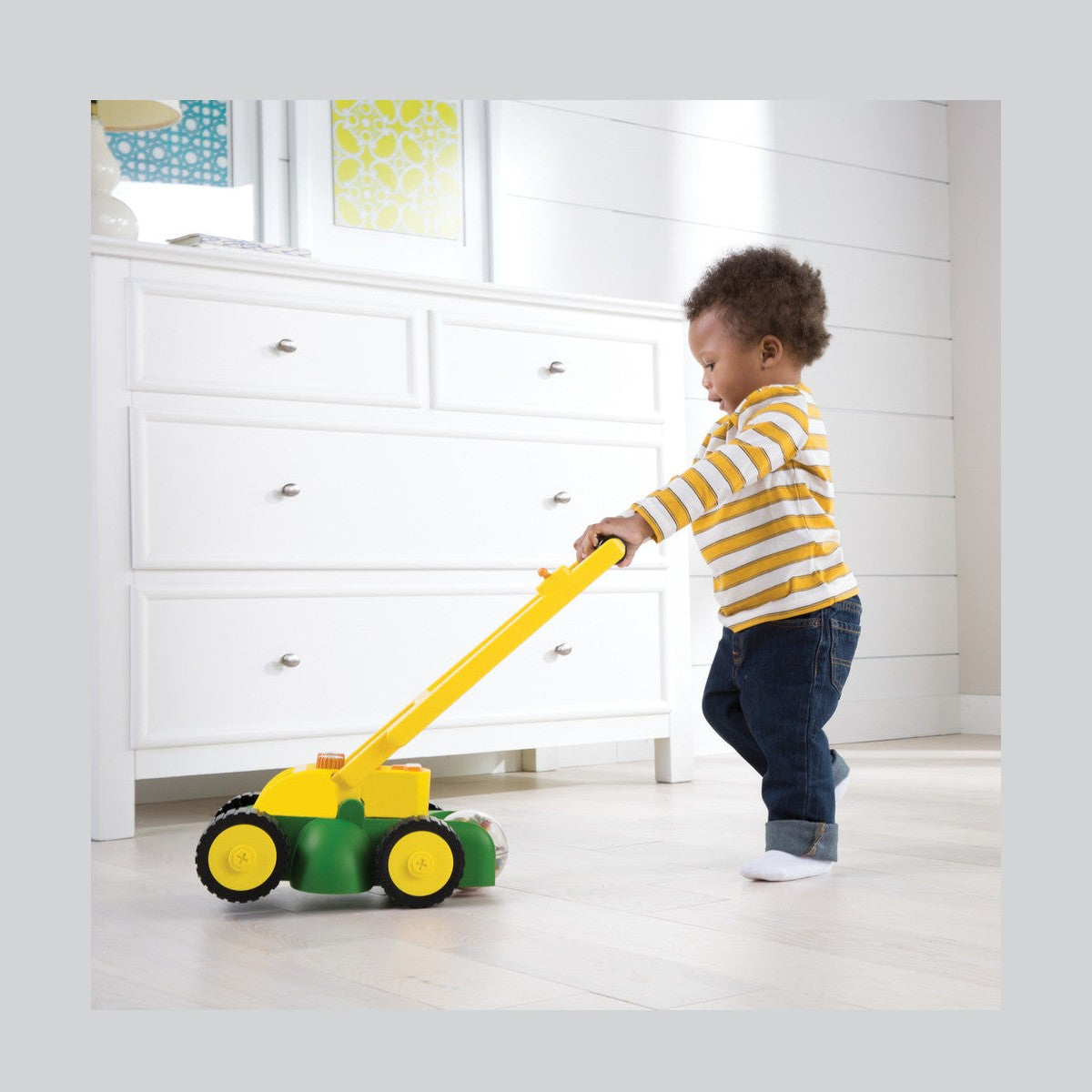 John Deere Kids Action Lawn Mower Toy