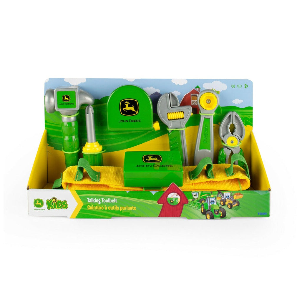 John Deere Deluxe Talking Toolbelt Set Toy