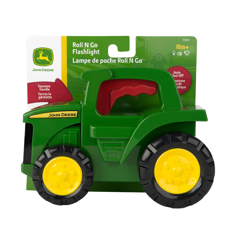 John Deere Roll & Go Tractor Flashlight Toy