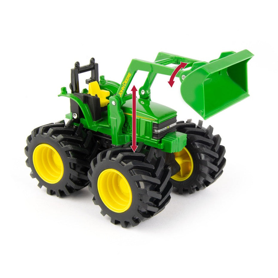 John Deere 12cm Monster Treads 2 Pack Toys - RDO Equpment