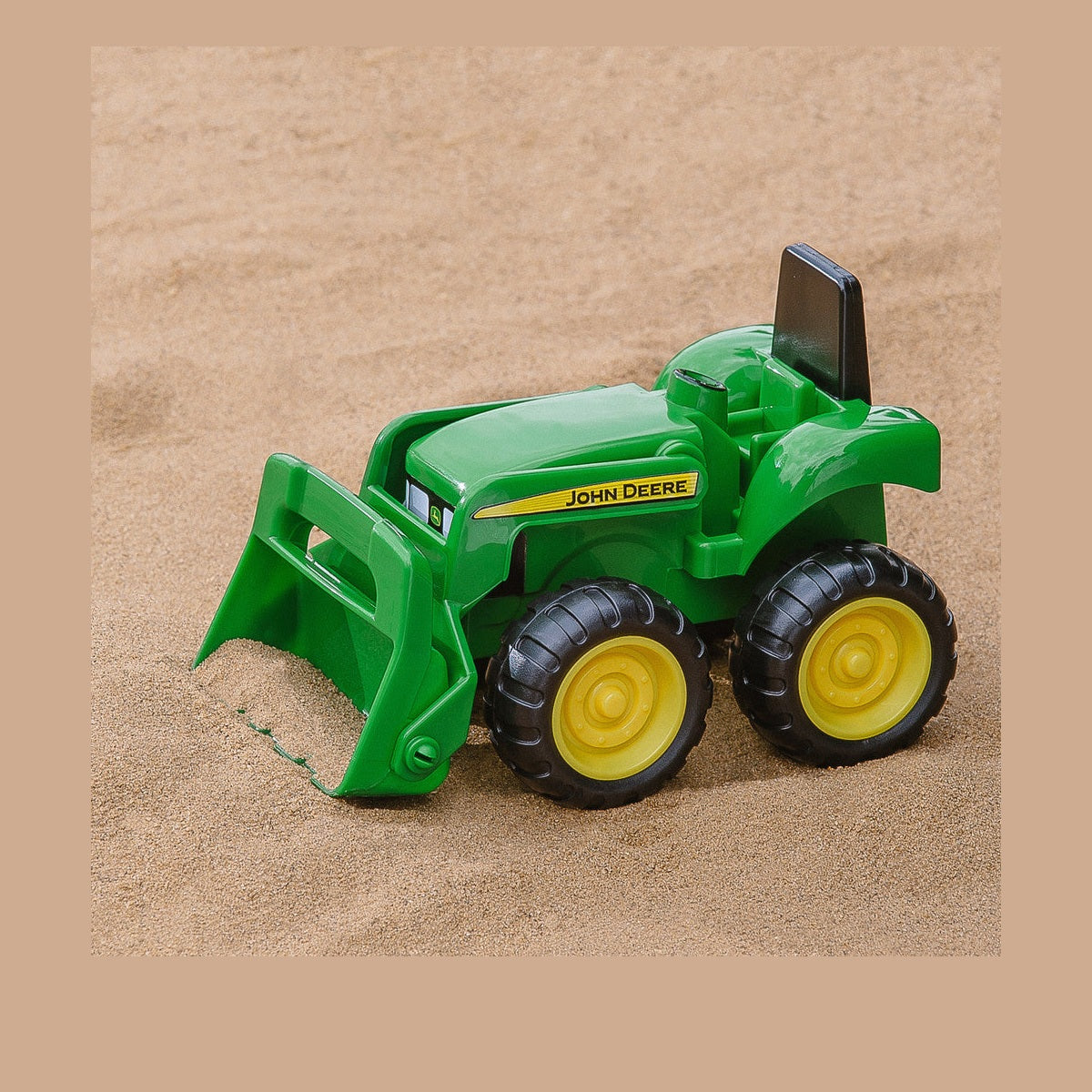 John Deere 15cm Sandpit Vehicle 2 Piece Toy Set