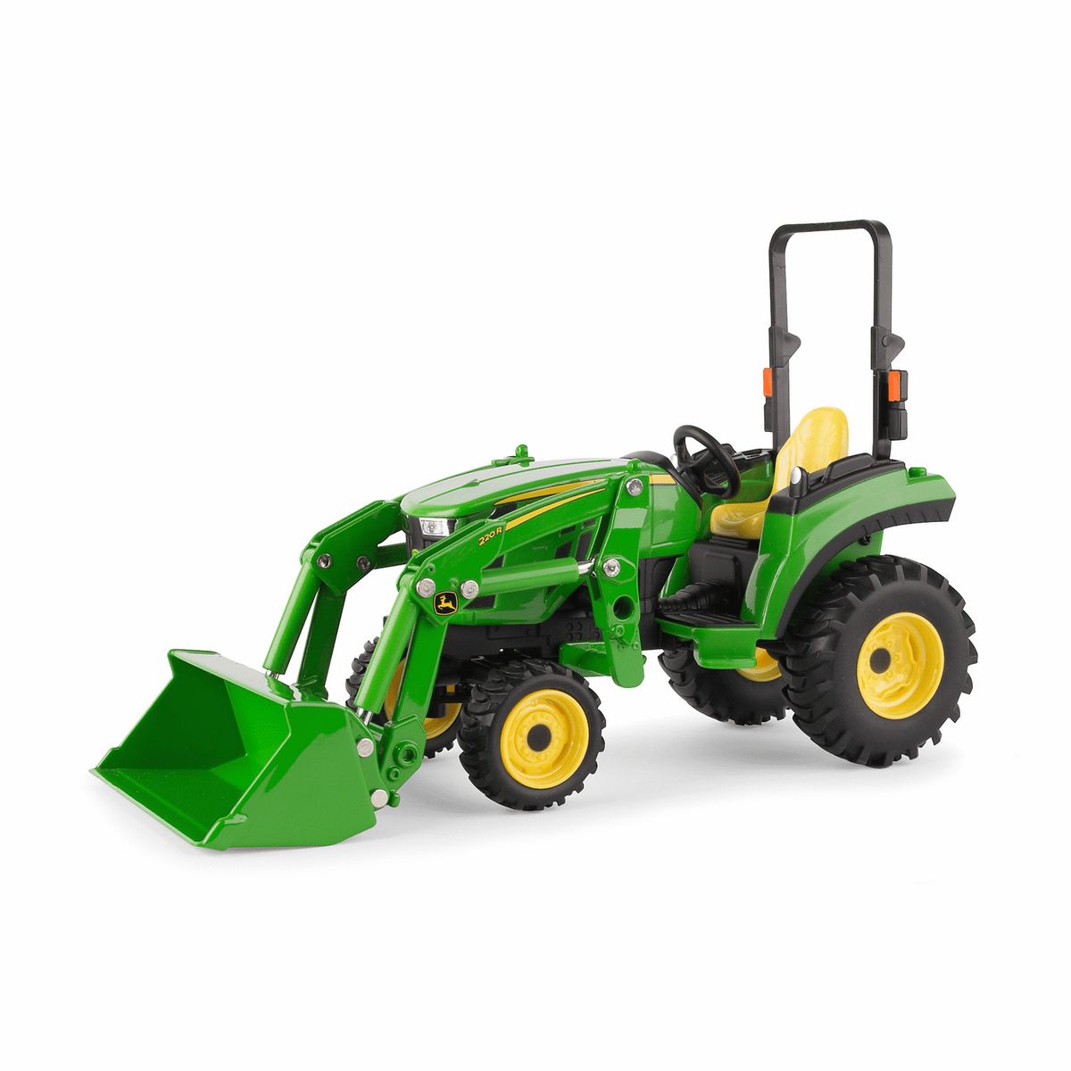 1:16 John Deere 2038R Tractor with Loader Replica Toy