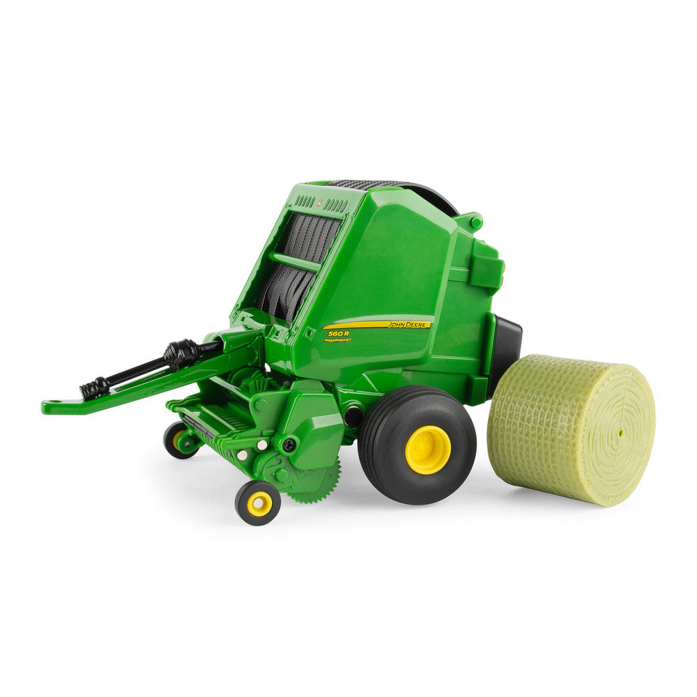 1:32 John Deere 560R Round Baler Replica Toy - RDO Equipment